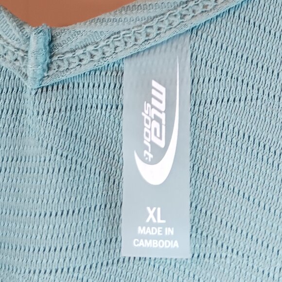 #161 3/$18 - NWT MTA Sport Green Tank Top Size XL - Picture 6 of 8